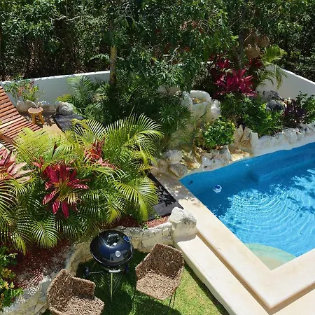 Amazing Villa Inside Tulum Country Club Akumal